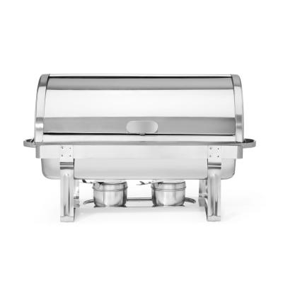 Chafing Roll-top GN 1/1, HENDI, 9L, 590x340x(H)400mm | 470206